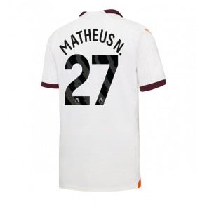 Manchester City Matheus Nunes #27 Replika Udebanetrøje 2023-24 Kortærmet